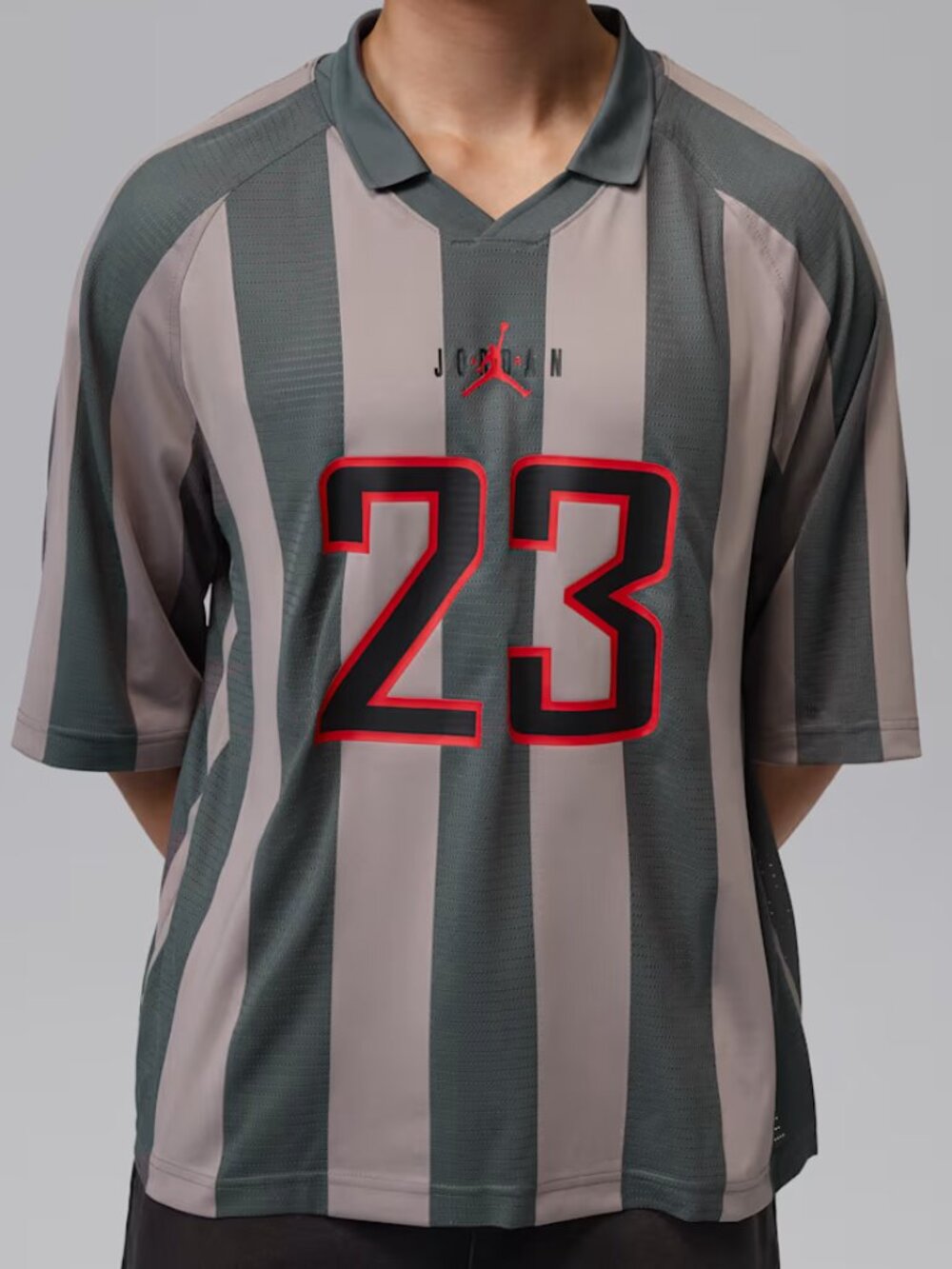 Medium, BNWT Jordan Brooklyn Men's Terrace Top, Enigma Stone/Iron Grey/Universit